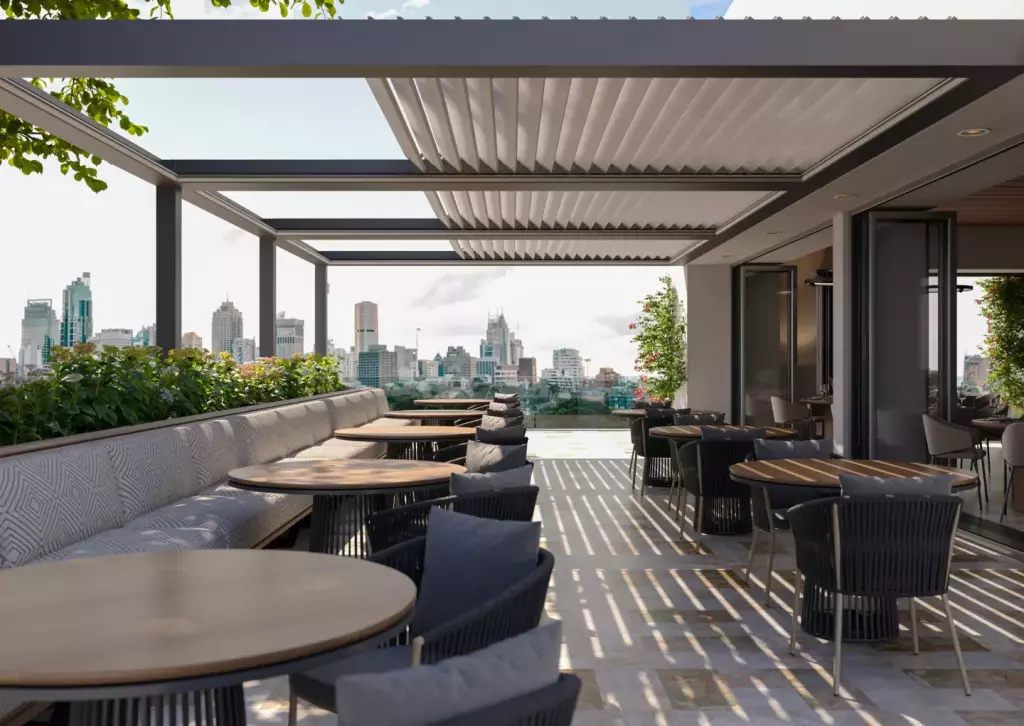 Bioklimatik Pergola Sistemleri BioFlex Harmony